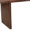 Homeroots 84" Brown Solid Wood Double Pedestal Base Dining Table 635859 - alternate 12