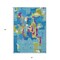 Homeroots 3' X 5' Aqua Green And Pink Abstract Washable Indoor Outdoor Area Rug 599532 - alternate 9