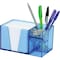 Acrimet Desktop Organizer Pencil, Pen, Paper, Clip, Caddy Holder (Plastic) (Paper Included) (C.Blue Color) 954.2 - alternate 1