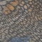 Homeroots 8' Charcoal Brown And Copper Round Abstract Washable Indoor Outdoor Area Rug 596784 - alternate 7