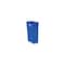 United Solutions Slim Line Waste Container, High Boy, Blue, 23-Gal. TI0033 - alternate 1