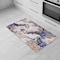 World Rug Gallery Contemporary Abstract Cushioned Anti Fatigue Standing Kitchen Mat 18 ft x 30 ft Blue WR16BLUE18X30 - alternate 1
