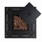 Homeroots 50000 BTU 28in Black Steel Propane Square Fire Pit Table With Cover 714417 - alternate 1