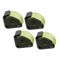Mytee Products 4in x 5ft Roll Off Container Green Winch Strap w/Large Flat Hook, 5,400 lbs WLL, 4PK WS4x5CH-Gx4 - alternate 9