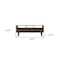Homeroots 54in Dark Brown Wood Enclosed and Open Storage TV Stand 478448 - alternate 4