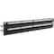 Hubbell Premise Wiring Hubbell HPJ6A48 CAT6A Jack Panel with Cobra-Lock Termination, 48-Port, Black HPJ6A48 - alternate 1