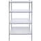 Amgood 4 Tier Galvanized Steel Dry Storage Unit. 24 in. x 43 in. x 72 in. 4GS-2443-Z - alternate 6