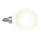 Ilc Replacement LED Bulb, 4W, 120V, G16, E12 BULBRITE 776943 - alternate 2