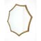 Homeroots 33" Gold Octagon Metal Framed Accent Mirror 274589 - alternate 6