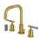 Kingston Brass Widespread Bathroom Faucet with Brass Pop-Up, Brushed Brass FSC8933KPS - alternate 1