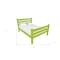 Homeroots Lime Green Solid Wood Queen Bed Frame 548167 - alternate 6