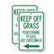 Signmission Lawn Boss Sign Stake Kit, 12'' X 18'' 2 Signs, Heavy Gauge Aluminum, 2PK A-1218-2PACK-23888 - alternate 1