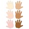 Creative Teaching Press Multicultural Hands, 6'', Designer Cut-Outs, 36-Piece Set, 3PK 10593 - alternate 6