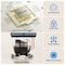 Edendirect 21 pt. 2,000 sq. ft. Portable Dehumidifier for Home with Drain Hose, Bucket in White, Cloth Dry ZROL07-D008A - alternate 8