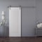 Sartodoors Barn Door 18x80 inches White Solid Core Modern Interior ROYAL9888BD-S-EMAL-18 - alternate 1