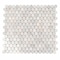 Apollo Tile 11x12 Bianco Carrara Marble Polished Floor and Wall Mosaic Tile 4.83 sqft/case, 5PK APLDC88P01PA - alternate 1