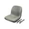 Uni Pro 125 Bucket Seat Kit, With Slide Rails, Gray Vinyl 6777 - alternate 9