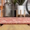 Jonathan Y Charleston Vintage Filigree Textured Weave Red/Beige 3 ft. x 5 ft. Indoor/Outdoor Area Rug SMB106B-3 - alternate 8