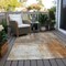 Homeroots 8' X 10' Copper Ivory And Brown Abstract Washable Indoor Outdoor Area Rug 603620 - alternate 9