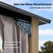 Sunjoy 20x12 Kingston Hardtop Rectangular Gazebo Wood A1020436B000 - alternate 10