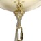 Homeroots Gold Chandelier Iron Ceiling Light With Clear Shades 651698 - alternate 4