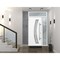 Vdomdoors Steel Door Deux 6500 White Sidelight and Transom Window Stainless Inserts Single Modern Painted-W36 DEUX6500EXD-WS-W36+16 x H80+16-Right-hand Inswing - alternate 5