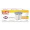 Glad Medium Drawstring Trash Bags with Clorox, 8 gal, Lemon Fresh Bleach, 0.74 mil, 23x21.63, Gray, 26PK 79316 - alternate 10
