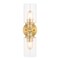 Jonathan Y Jules Edison 16.5" Cylinder 2-Light Iron/Seeded Glass Farmhouse Contemporary LED Wall Sconce, Brass G JYL7577E - alternate 13