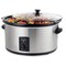 Brentwood Industries 8.0 Quart Slow Cooker Stainless Steel 75083289M - alternate 3
