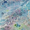 Homeroots 9' X 12' Teal Blue Ivory And Gold Abstract Washable Indoor Outdoor Area Rug 643563 - alternate 5