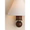 Mitzi Indra 7in wide 1 Light Wall Sconce in Aged Brass H1021101-AGB - alternate 6