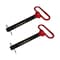 Mytee Products AgraLink 2 Pcs Red Handle Forged Hitch Pin, 7/8 in x 6-1/2 in, Clevis Pin w/ Handle, 2PK RHFHP-71506x2 - alternate 1