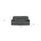Homeroots 40" Modern Grey Fabric Sofa 329387 - alternate 7