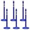 Mr. Chain Blue Reflective Medium Duty Stanchion (6-Pack) 96442-6 - alternate 1