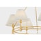 Hudson Valley Lighting Howard 15 Light Chandelier in Aged Brass by Mark D. Sikes MDS1802-AGB - alternate 6