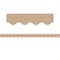 Teacher Created Resources Light Brown Scalloped Border Trim, 35 Feet Per Pack, 6PK TCR7129 - alternate 3