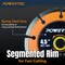 Powertec 4-1/2in Segmented Diamond Saw Blades for Angle Grinder, Diamond Blade for Cutting - 2PK 14003-P2 - alternate 5