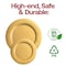 Smarty Had A Party 13" Gold Round Disposable Paper Charger Plates (120 Plates), 120PK 2690-RG-CASE - alternate 8