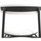 Leisuremod Lume Modern Dining Side Chair in Polyester with Black Steel Frame in White LC20W - alternate 9