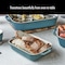 Staub Ceramic 3-pc Rectangular Baking Dish Setand, Rustic Turquoise 1008691 - alternate 8