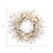 Homeroots 33" Beige And Brown Eucalyptus Artificial Wreath 516095 - alternate 5