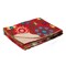 Homeroots 50" X 70" Red Floral Cotton Quilted Kantha Throw Blanket with Embroidery 544552 - alternate 5
