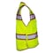 Dome75 OMNI Series OV6100 HiVis Class 2 Heavy Duty Utility Vest MD OV6124 - alternate 5