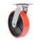 Vestil Polyurethane Swivel Caster 8 In. Diameter x 2 In. Width 1474 Lb. Capacity Red/Black CST-VE-8X2PU-S - alternate 9