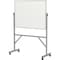 Ghent Dry Erase Board, Porcelain, 78 1/4 in, 53 1/4 in, Aluminum Frame, White, Matte ARM1M134 - alternate 1