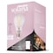 Bulbrite Solana 40-Watt Equivalent A19 Smart WIFI Connected LED Light Bulb, Clear, 2PK 861703 - alternate 3