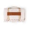 Picnic Time Family Of Brands Montecito Picnic Blanket with Harness, White & Taupe Windowpane 639-00-155-000-0 - alternate 7