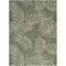 Homeroots 5' X 7' Ivory And Green Palm Leaf Indoor Outdoor Area Rug 552512 - alternate 1