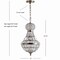 Jonathan Y Regina 12" Crystal/Metal Empire LED Pendant, Antique Brass JYL6109A - alternate 13