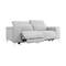 Homeroots 84in Gray And Silver Power Reclining Love Seat 480889 - alternate 4